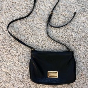 Marc Jacob’s black leather crossbody bag